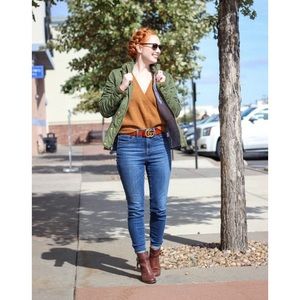 Madewell 10-Inch High Rise Skinny Jeans size 27